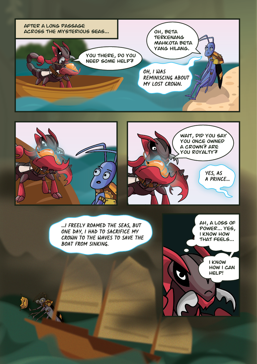 Book Bugs: Explorers of Stories Past Comic 3 page 1